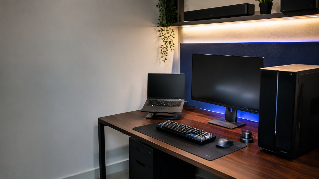 Professional power user high-performance IT workstation hardware workbench